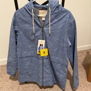 Weatherproof Vintage Blue Hooded Jacket